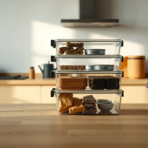 Stackable Kitchen Storage Guide: Maximize Space with Smart Stacking