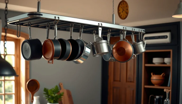Hanging Pot Rack Guide: Setup, Hanging Height, and Installation Tips