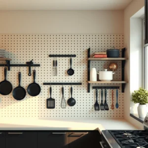 Pegboard Kitchen Organization: Easy Systems for a Clutter-Free Space
