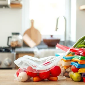 Silicone Food Storage Bags: Reusable, Airtight Kitchen Storage
