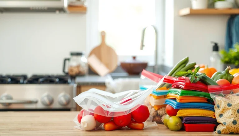 Silicone Food Storage Bags: Reusable, Airtight Kitchen Storage