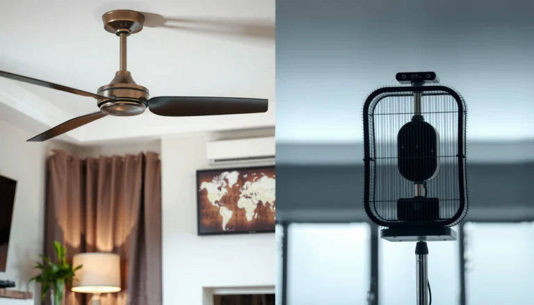 Ceiling Fan vs Tower Fan: Which Is Better for Your Home?