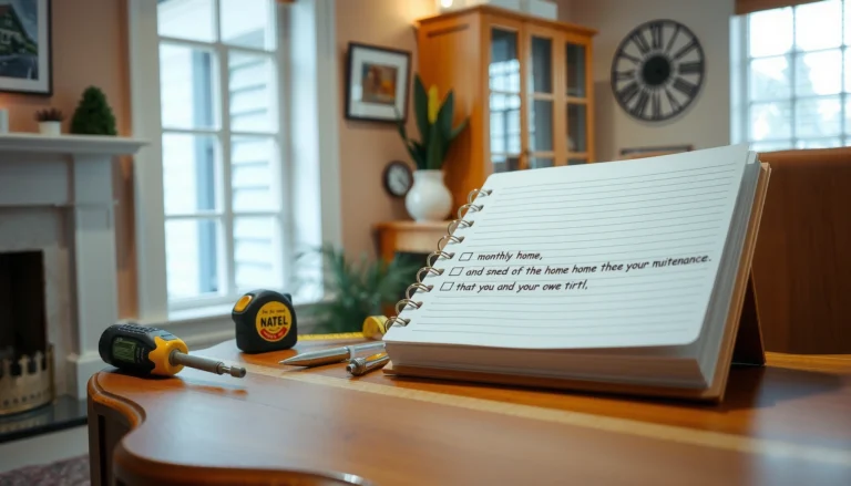Monthly Home Maintenance Tasks: A Simple Checklist for Every Month