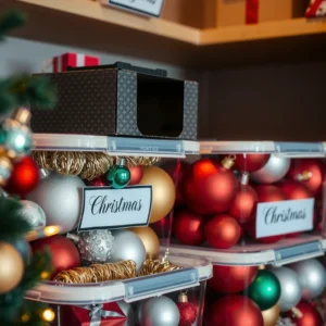 Christmas Decoration Storage Ideas: Keep Everything Neat and Safe