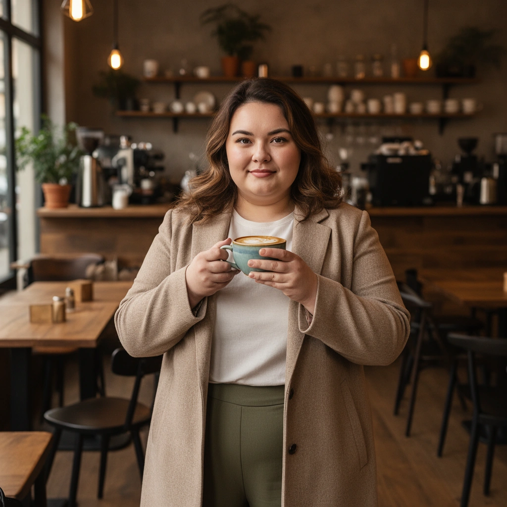 Flattering Basics - Outfit Ideas for Plus Size Women