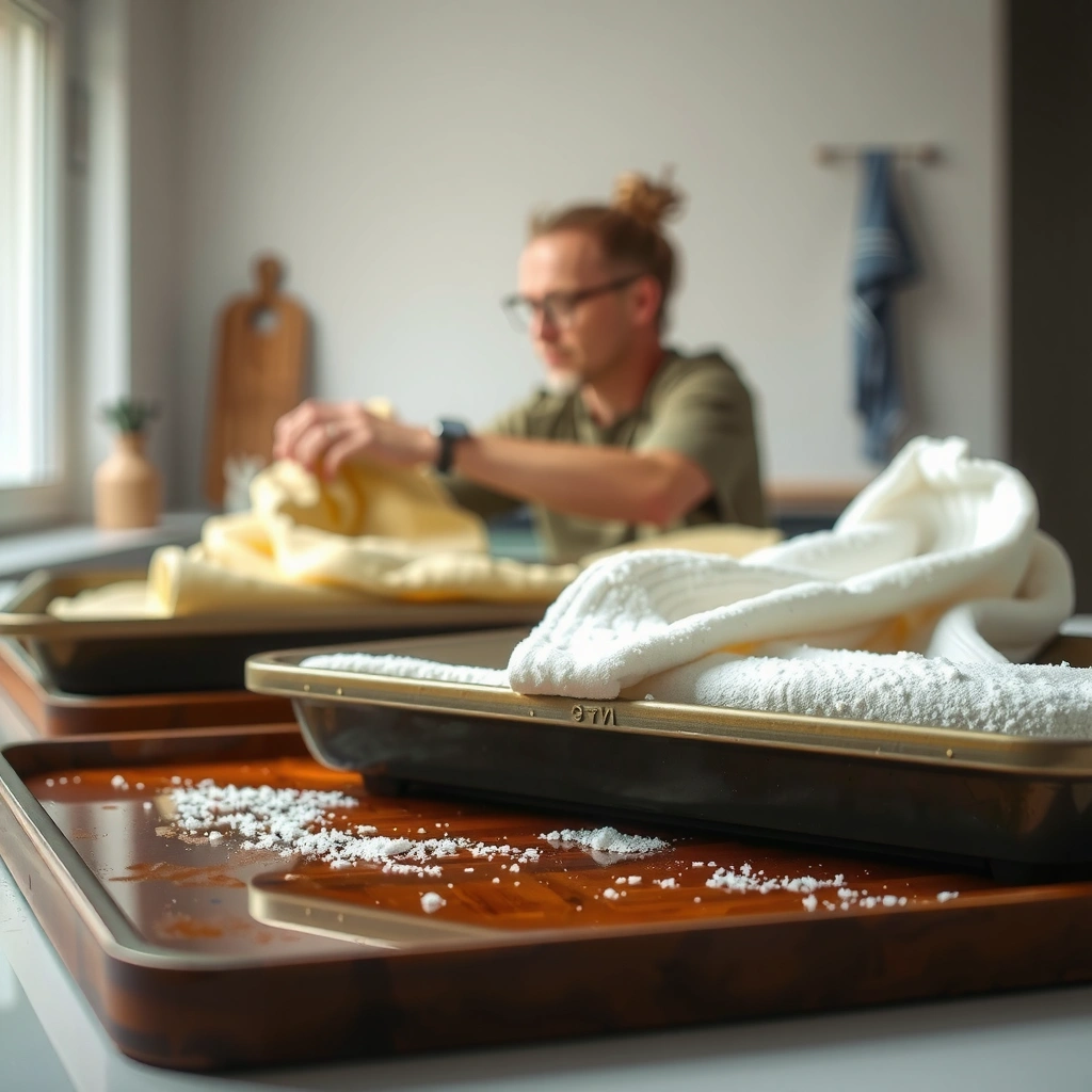 Gather Supplies - Cleaning Baking Sheets