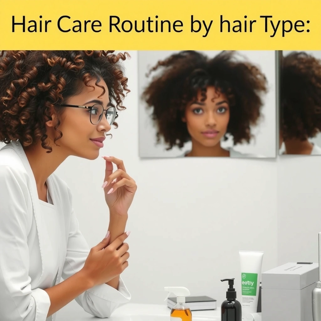 Hair Type and Texture - Hair Care Routine by Hair Type