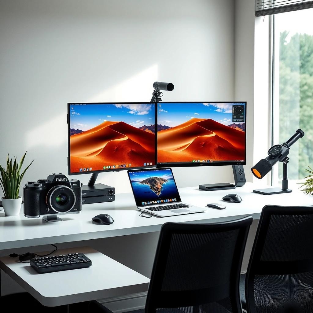 Hardware - Dual Monitor Desk Setup Guide