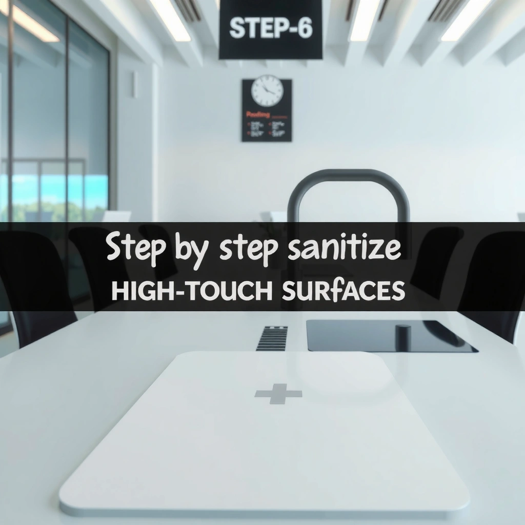High-Touch Surfaces - How to Sanitize High-Touch Surfaces