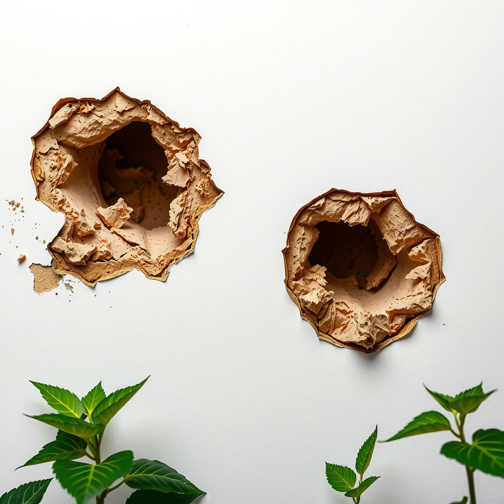 Hole Size and Wall Type - How to Repair Wall Holes