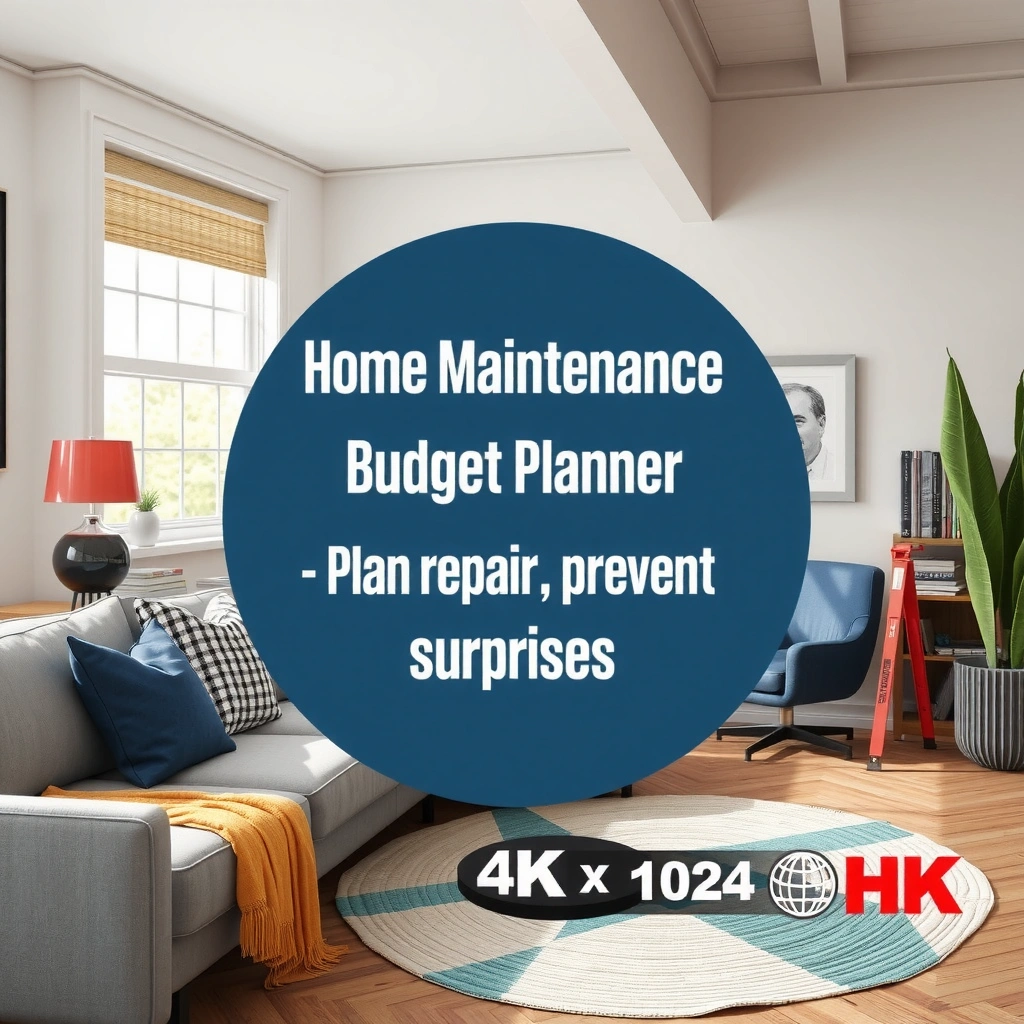 Home Maintenance - Home Maintenance Budget Planner