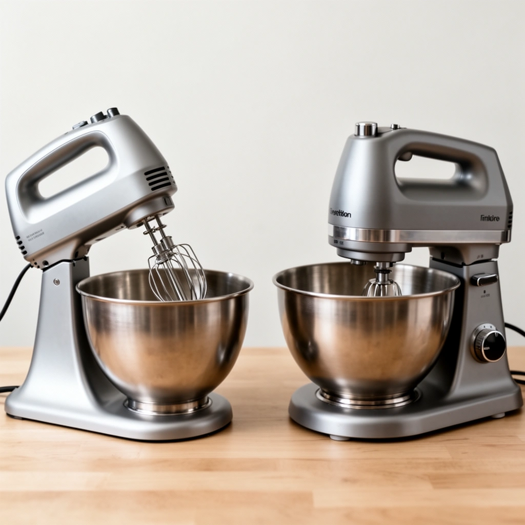 Key Differences - Hand Mixer vs Stand Mixer