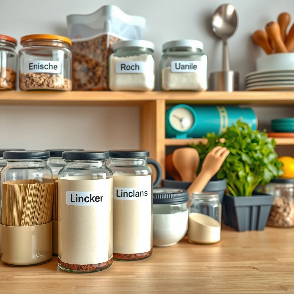 Kitchen Labeling - Labeling Kitchen Containers