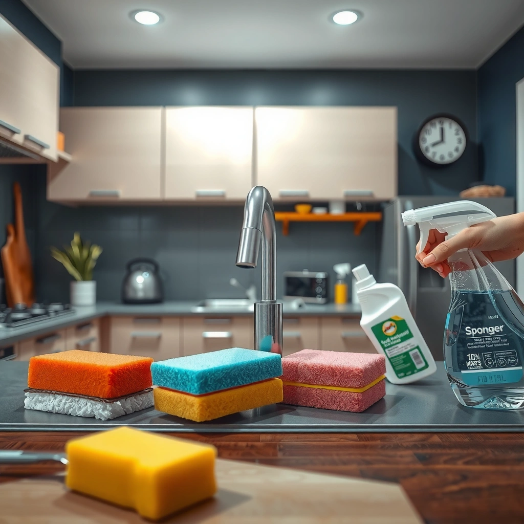 Kitchen Sponges - Cleaning Kitchen Sponges