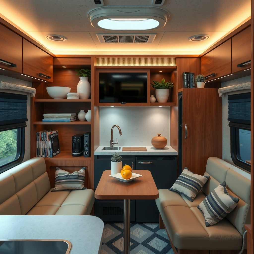 Kitchen Zones - RV Kitchen Organization
