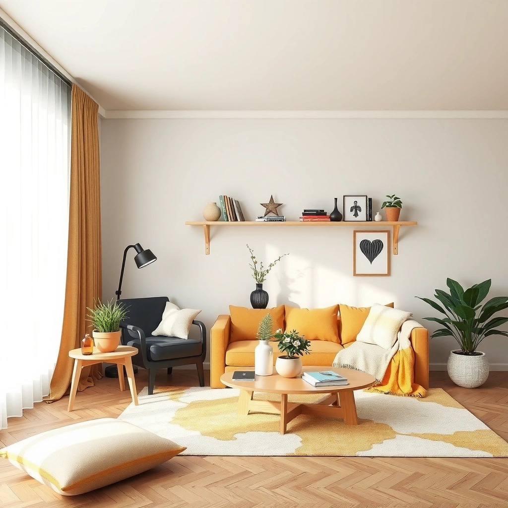 Living Areas - Monthly House Cleaning Checklist