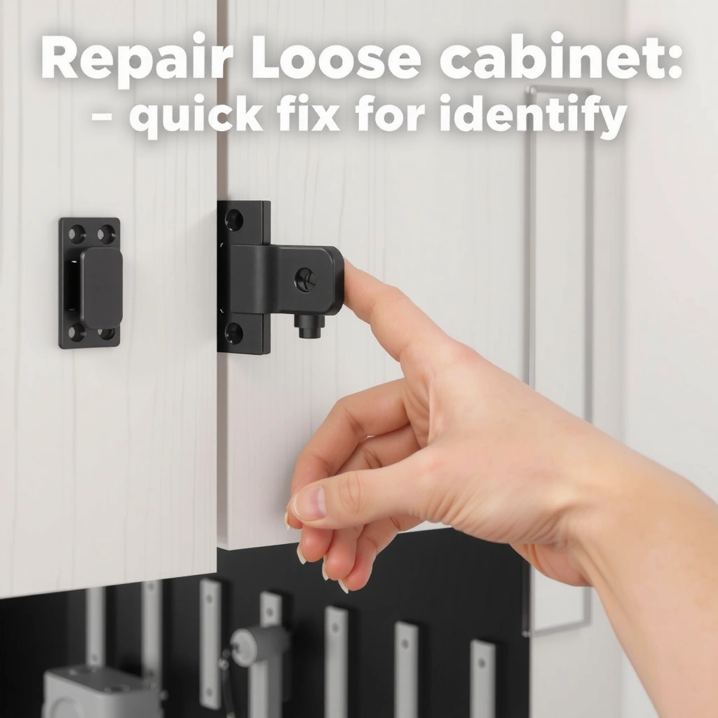Loose Cabinet Hinges - How to Repair Loose Cabinet Hinges