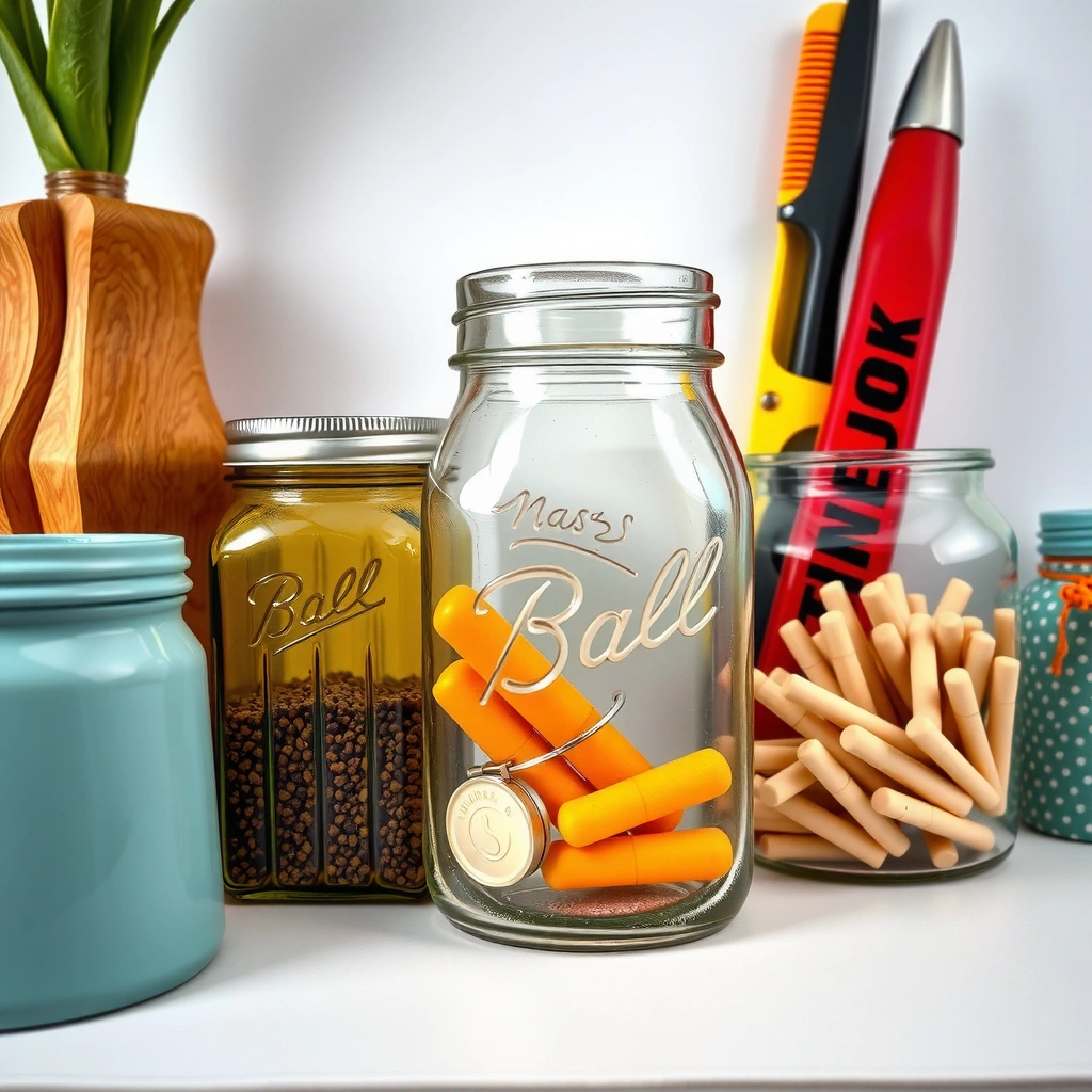 Mason Jar Storage - Mason Jar Storage Ideas