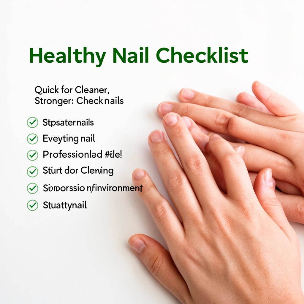 Nail & Skin Check - Healthy Nail Checklist