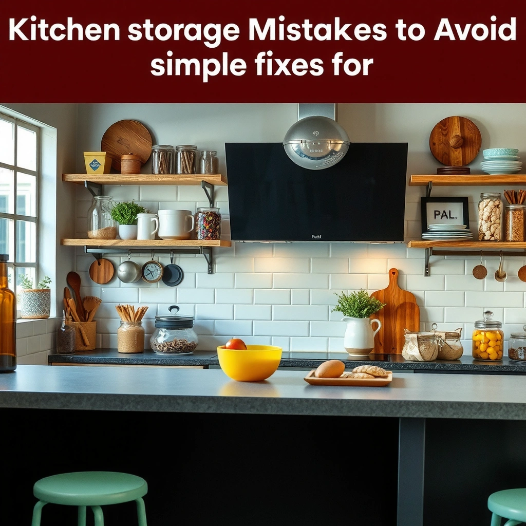 Overcrowding - Kitchen Storage Mistakes to Avoid
