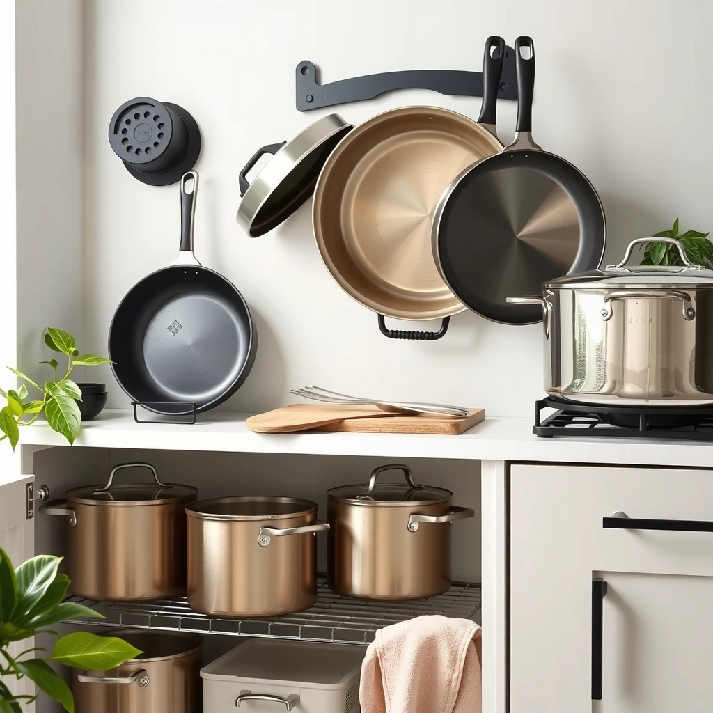 Pot and Pan Set - Pot and Pan Organization