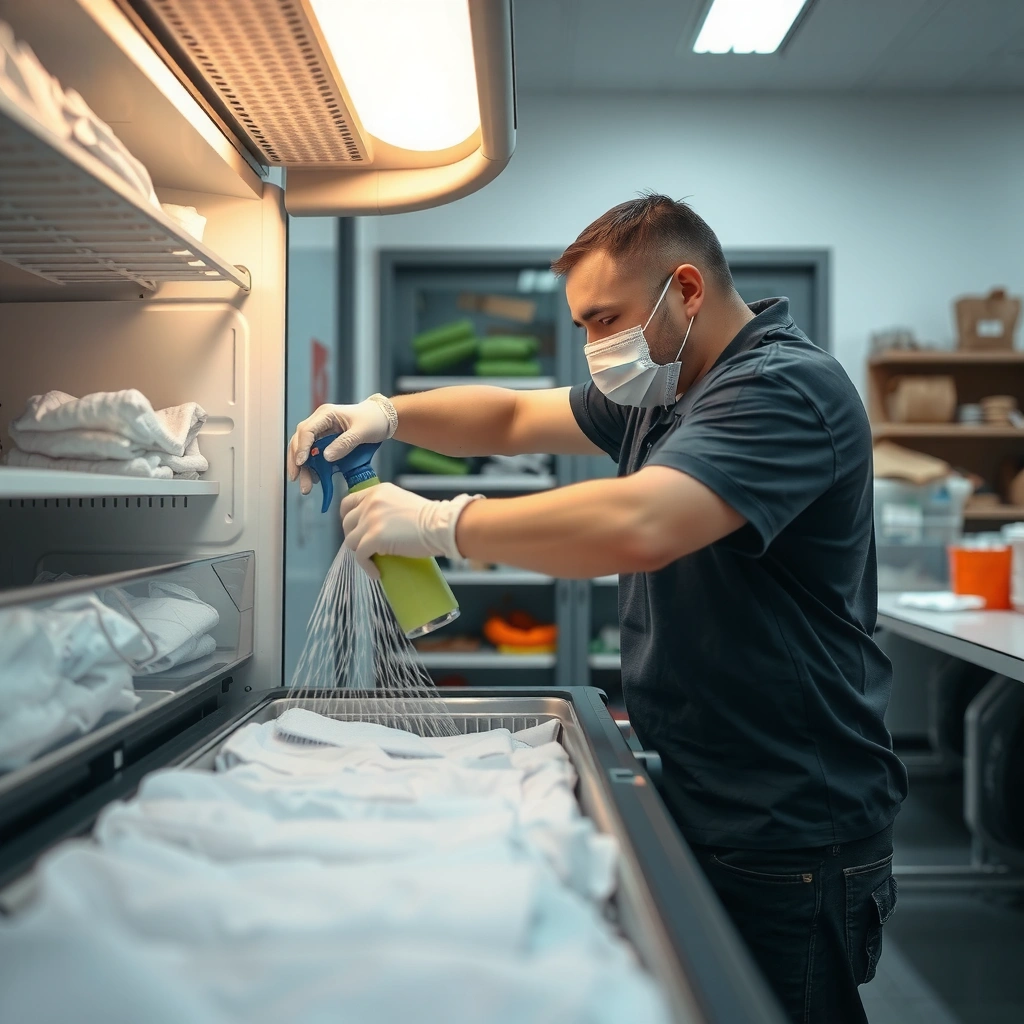 Prep and Safety - Freezer Cleaning Guide