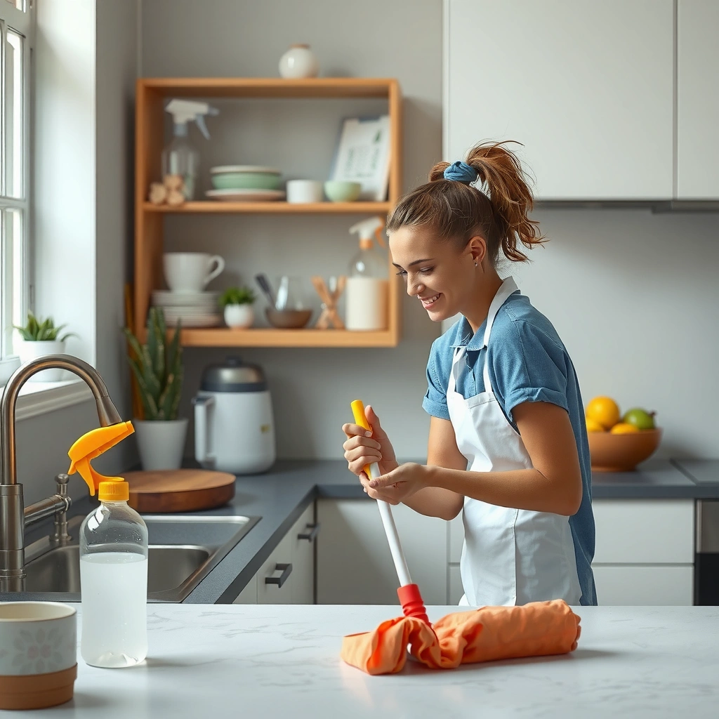 Quick Reset - Daily Kitchen Cleaning Routine