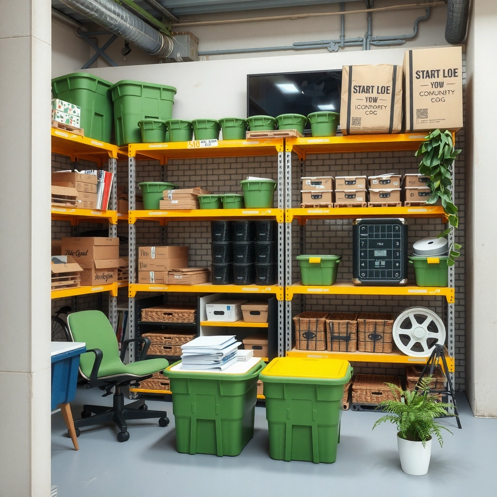 Recycled Materials - Sustainable Storage Solutions