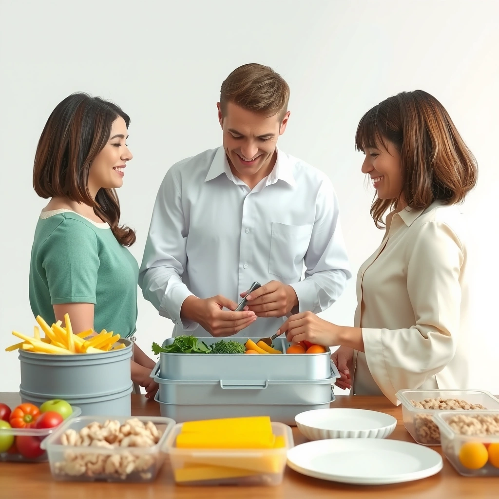 Right Layout - Lunch Box Organization