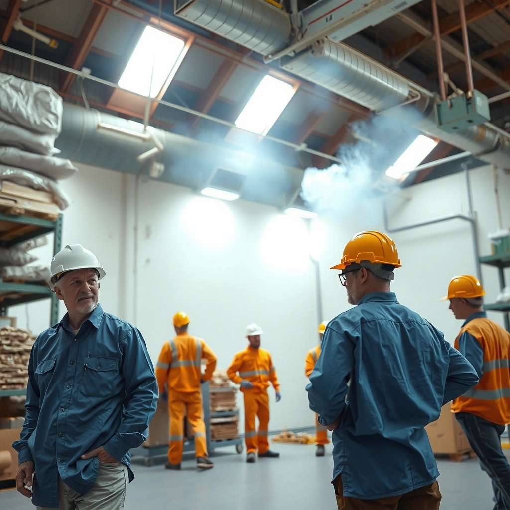 Safety Gear - How to Dust High Ceilings Safely
