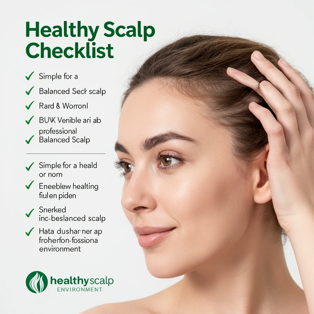 Scalp Cleanliness - Healthy Scalp Checklist