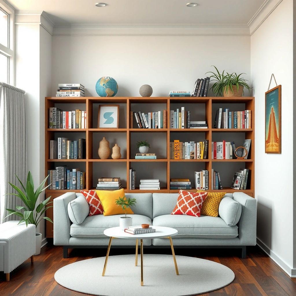 Small Spaces - Best Bookshelves for Small Homes