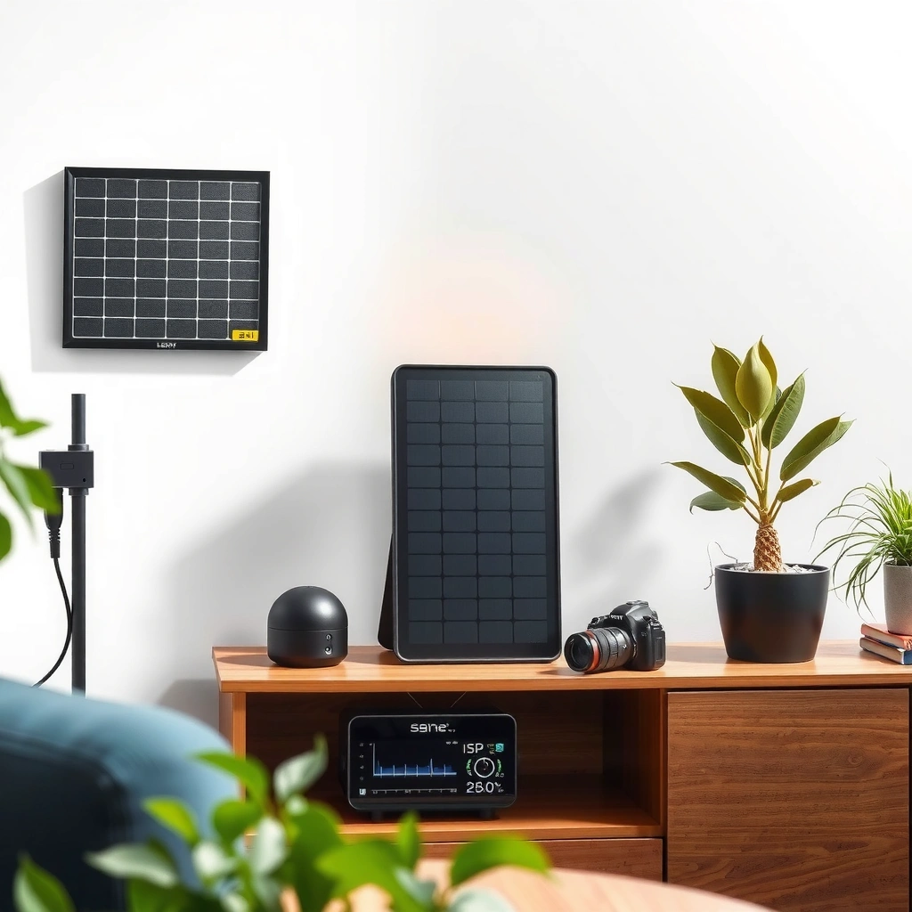 Solar-Powered Home Gadgets - Solar-Powered Home Gadgets