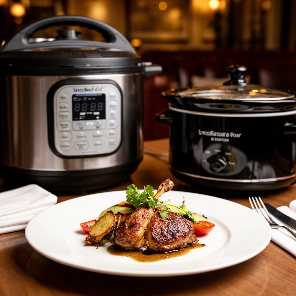 Speed Temperature Texture - Electric Pressure Cooker vs Slow Cooker