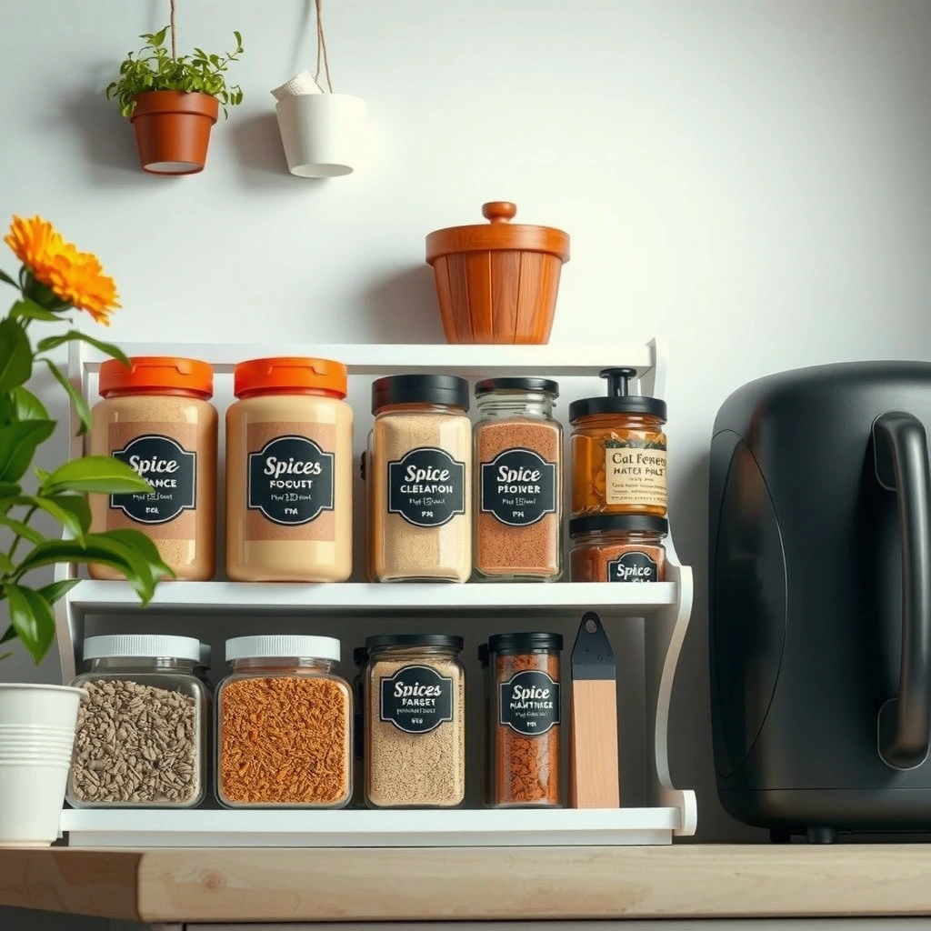 Spices - Spice Rack Organization Ideas
