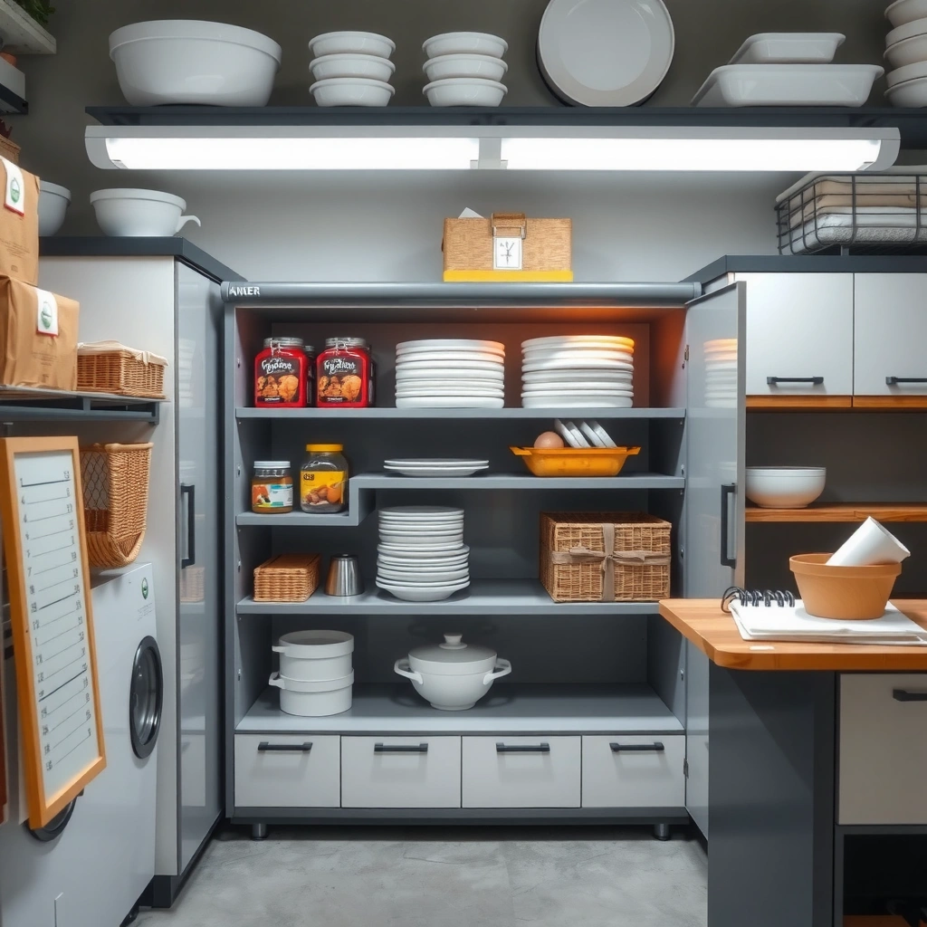 Storage Space - Baking Sheet Storage