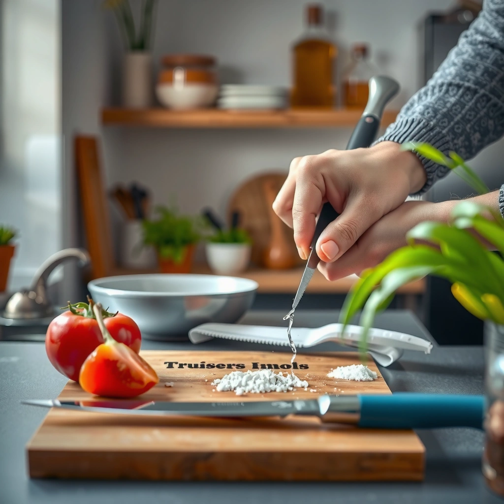 Supplies - Cleaning Kitchen Knives