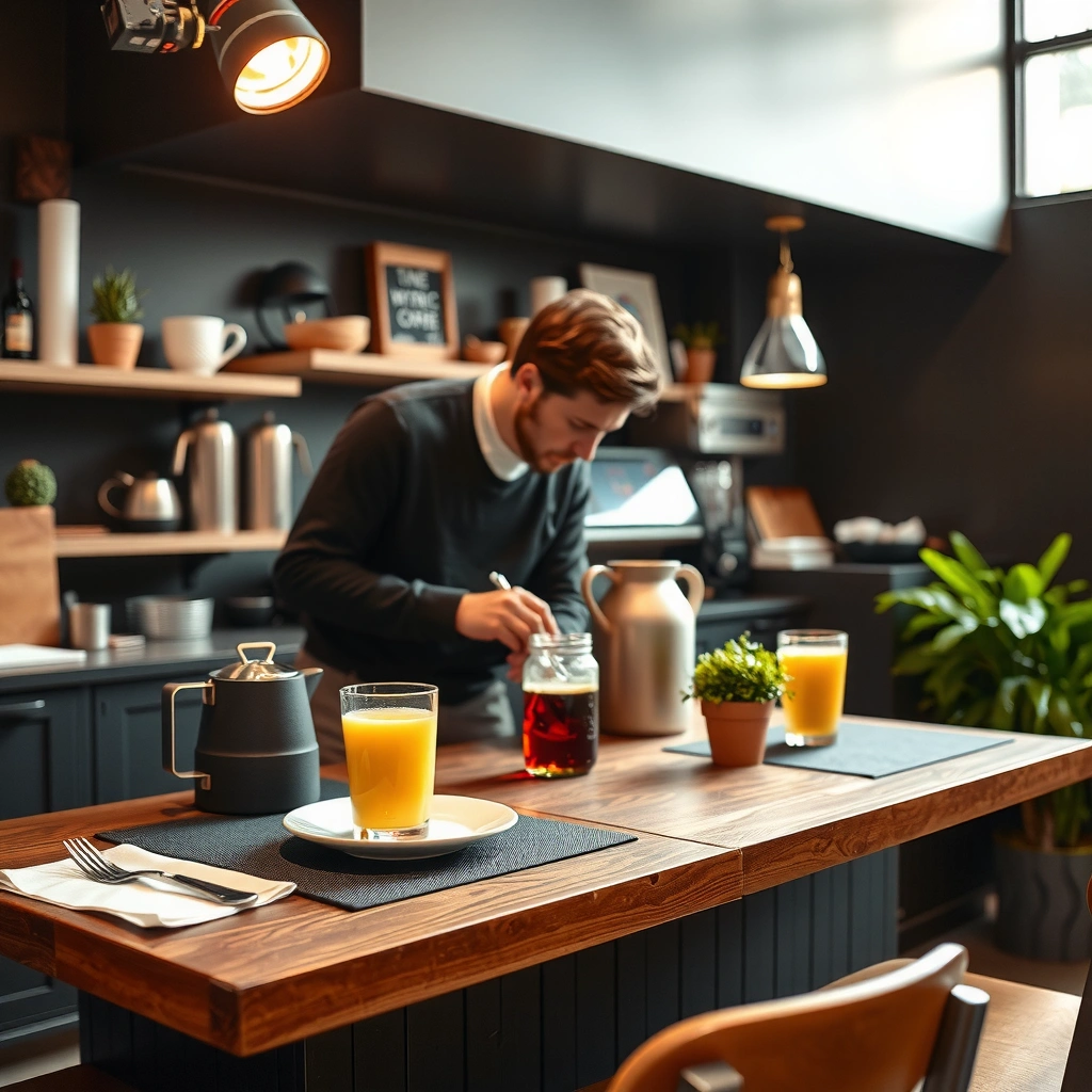 Theme Layout - Breakfast Station Ideas