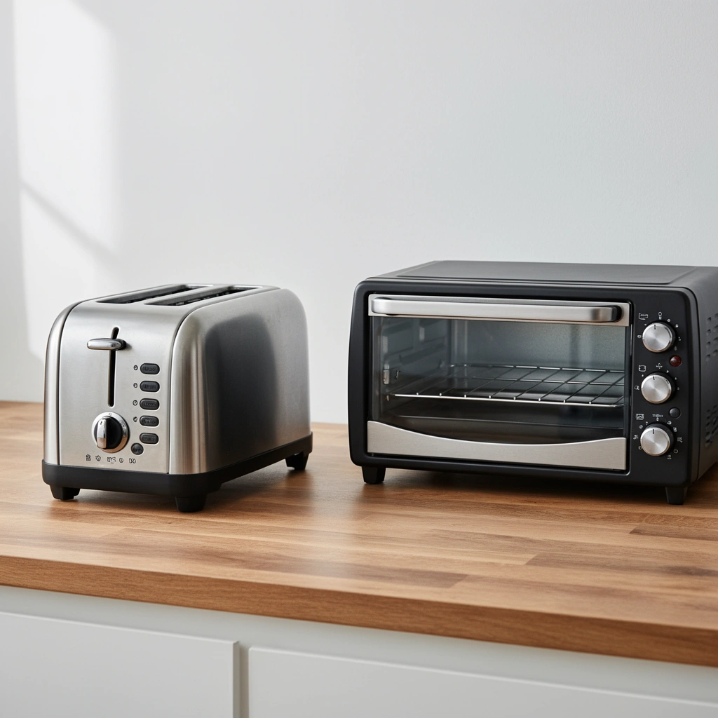 Toaster Oven - Toaster vs Toaster Oven