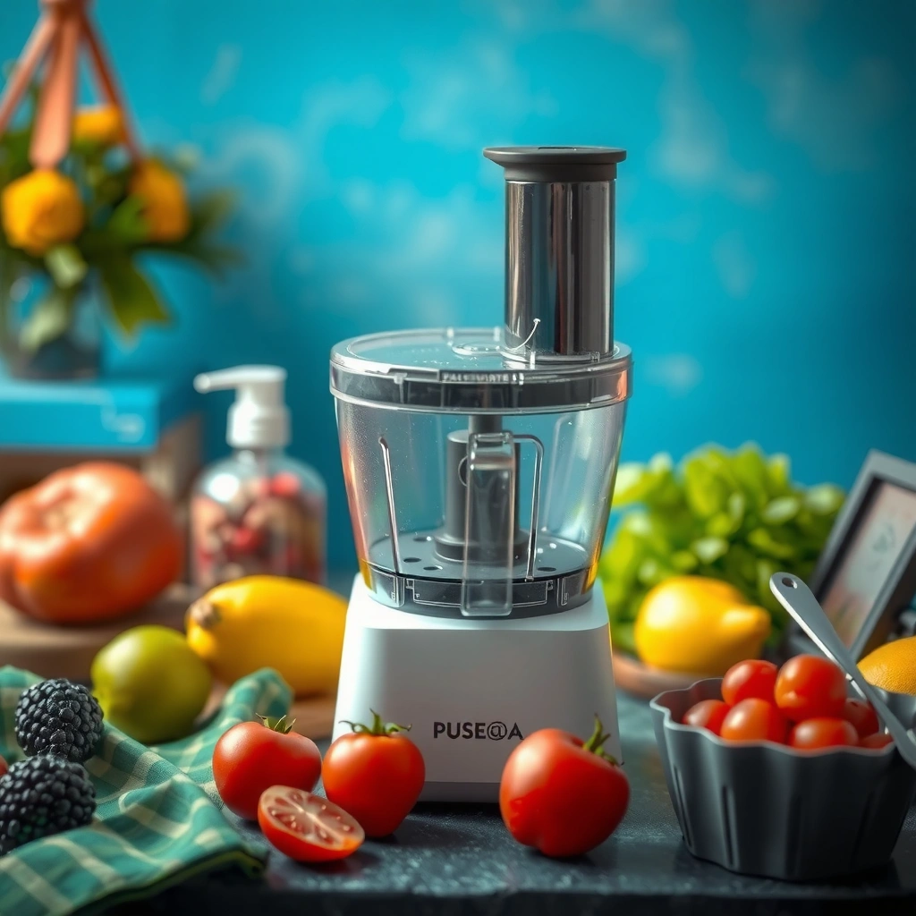 Unplug Safely - Food Processor Cleaning Guide