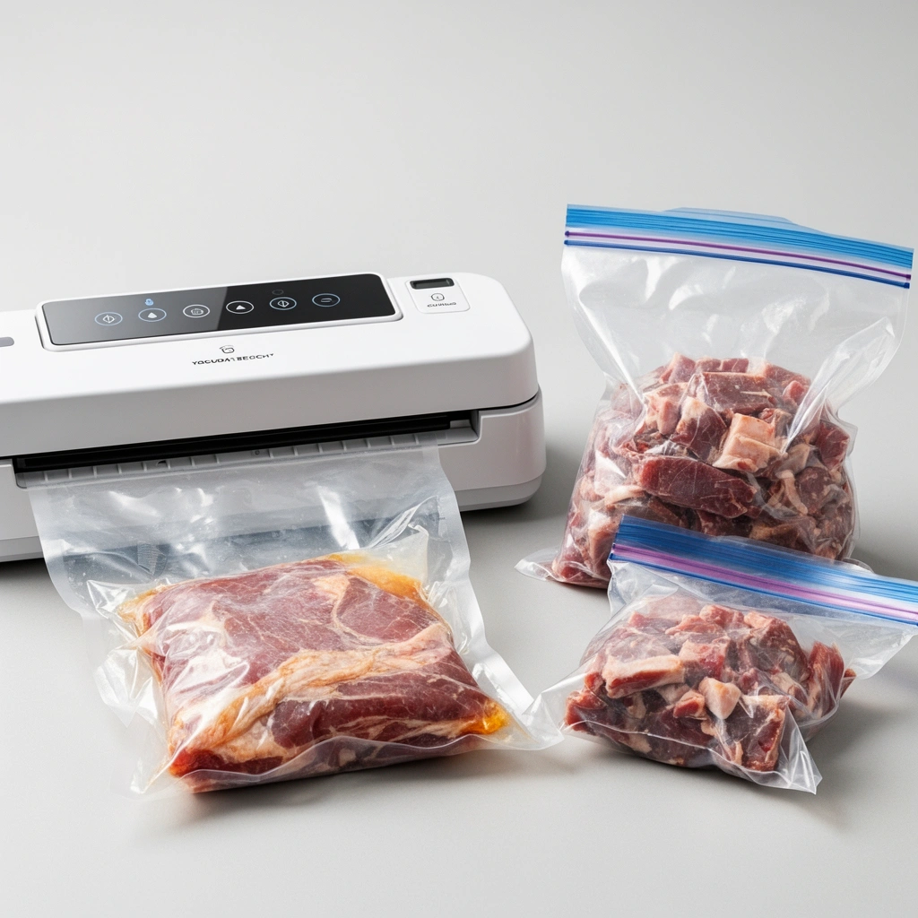 Vacuum Sealers - Vacuum Sealer vs Freezer Bags