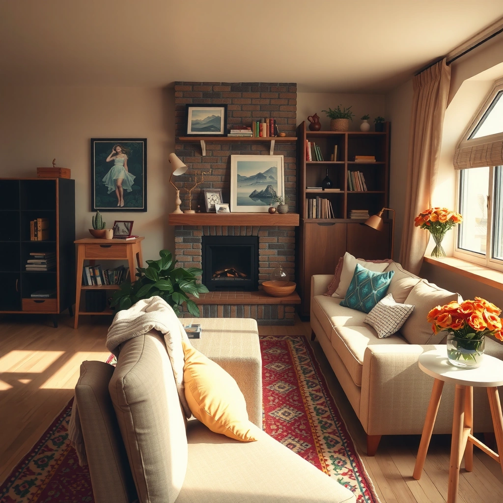 Warm Soft Lighting - Cozy Living Room Ideas
