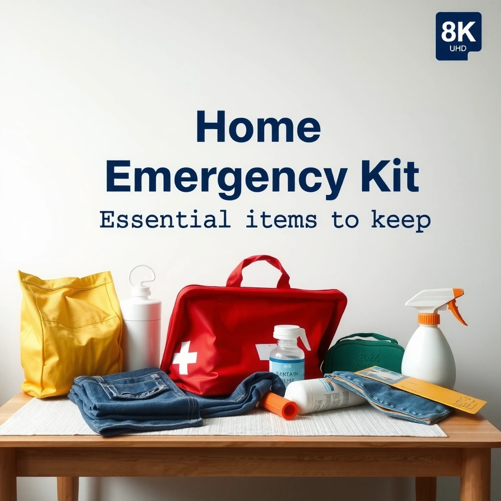 Water Food Storage - Home Emergency Kit Checklist
