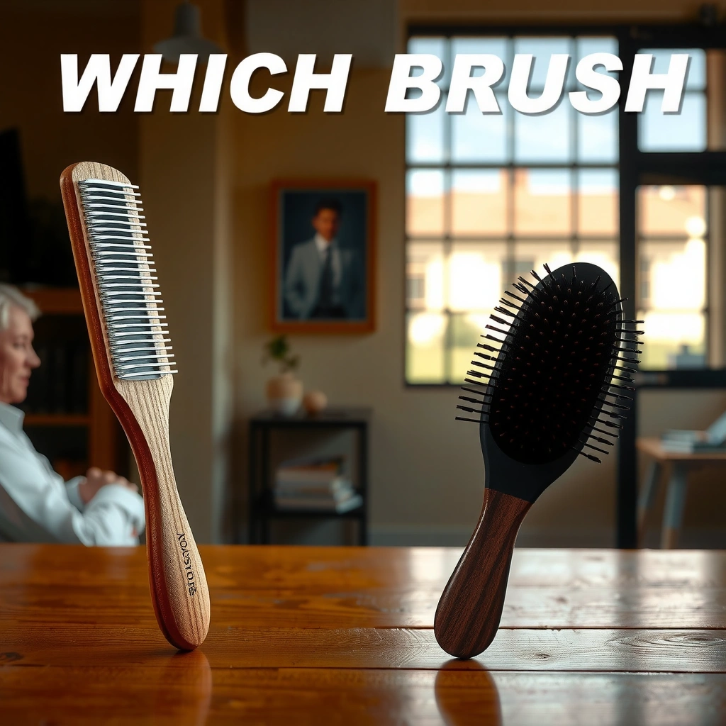Wide Tooth Comb - Wide Tooth Comb vs Hair Brush