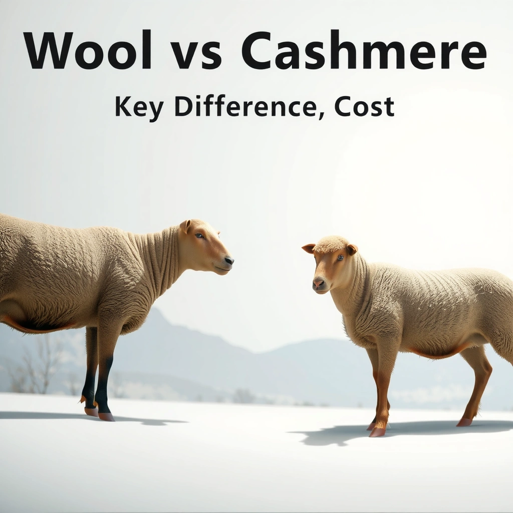 Wool vs Cashmere - Wool vs Cashmere