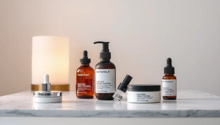 A variety of affordable beauty products for creating a budget-friendly beauty collection.