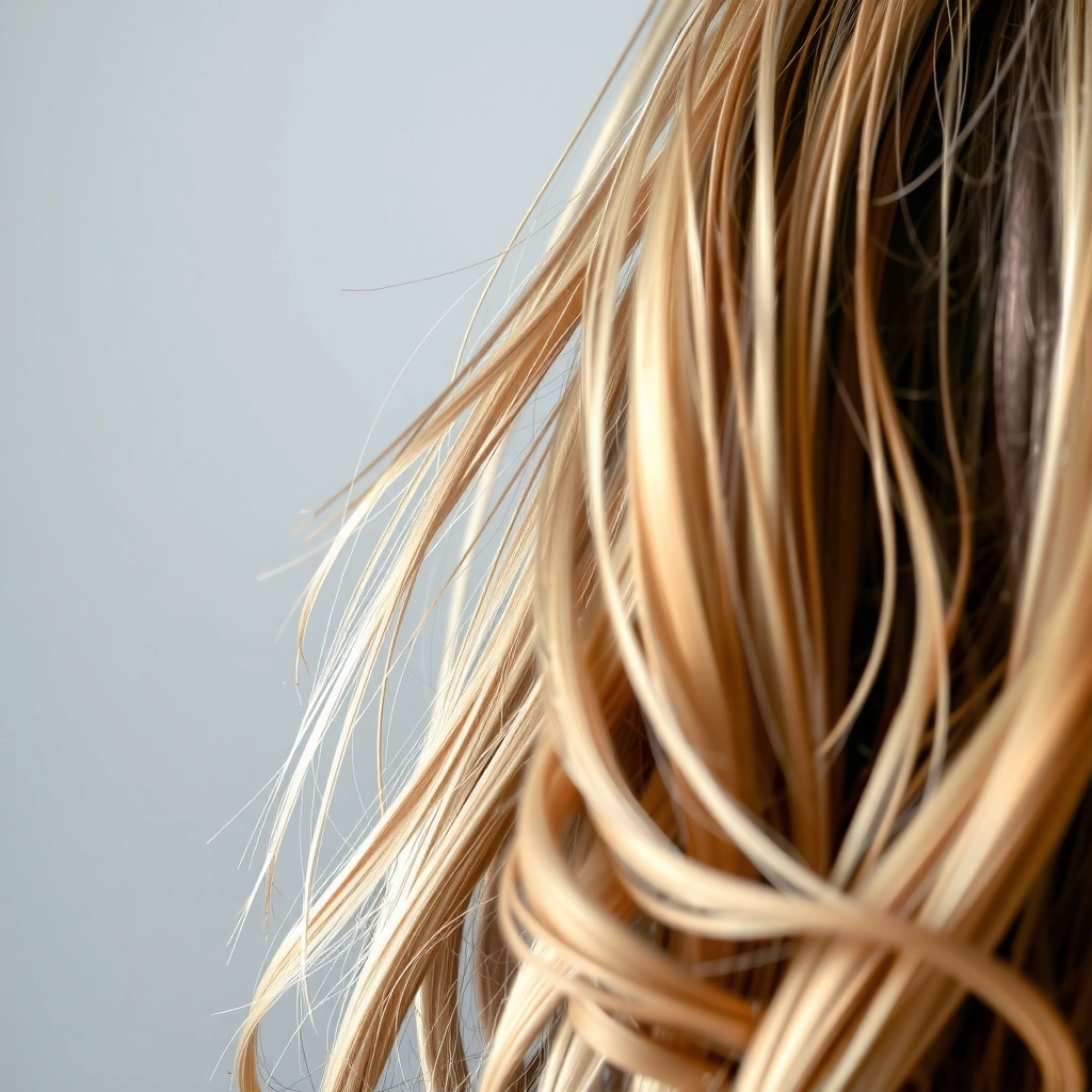 Steps for drying and styling hair to reduce frizz quickly and effectively.