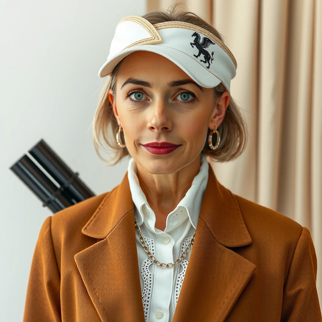 An example of ill-fitting clothes that can make you look older, emphasizing the importance of proper fit.
