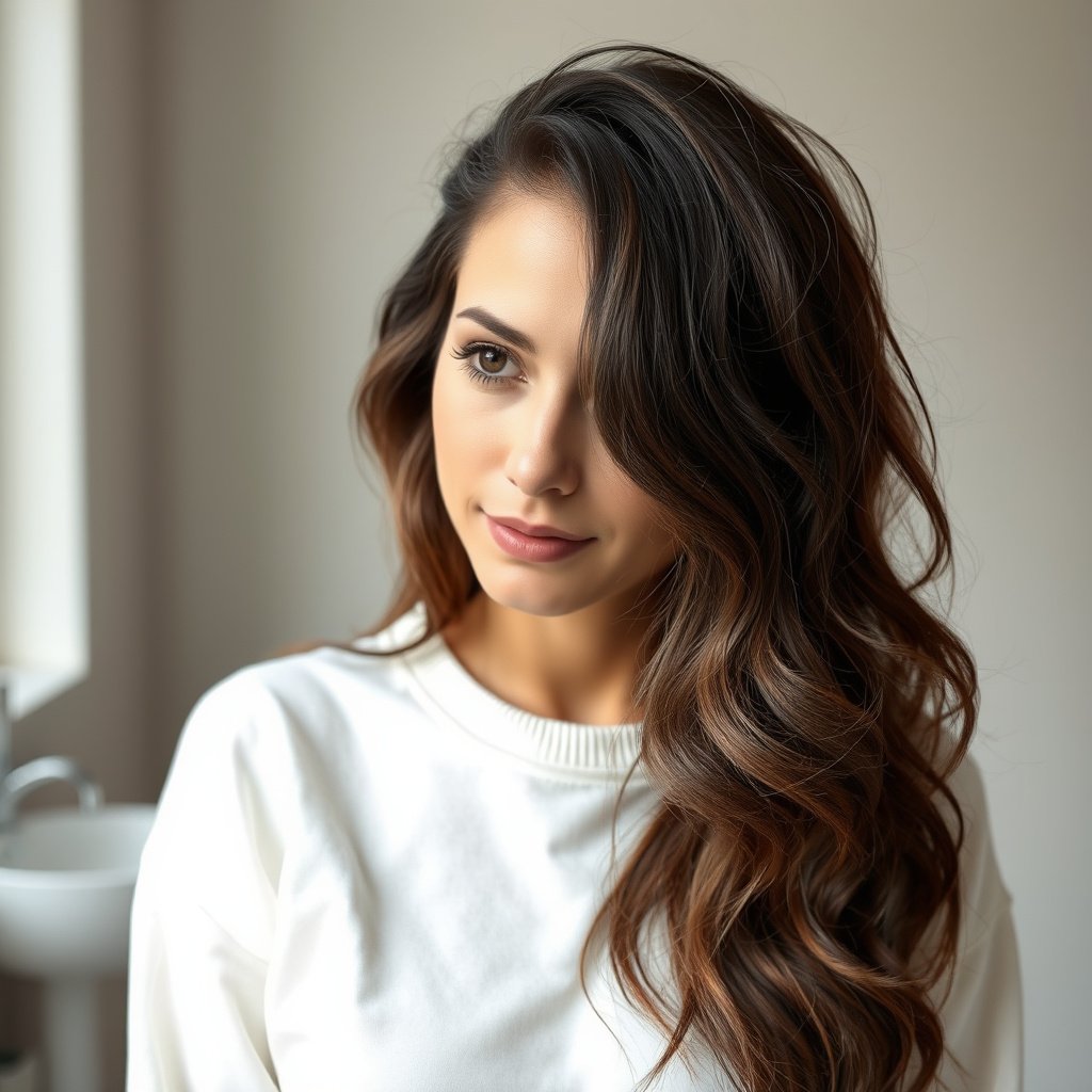 Illustration of common reasons why hair becomes greasy quickly, including oil production and hair care habits.
