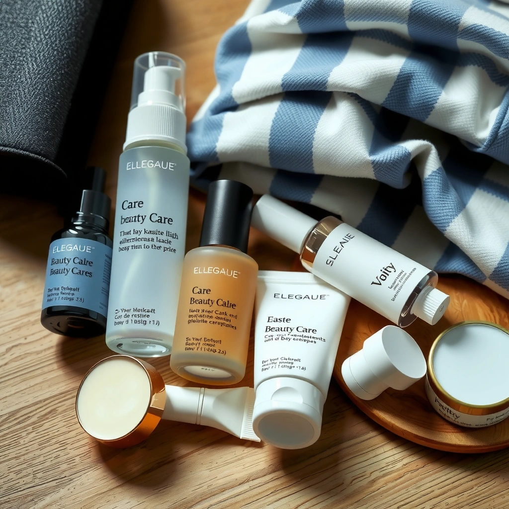 Beauty staples for skin, hair, and nails including products and tools for comprehensive care.